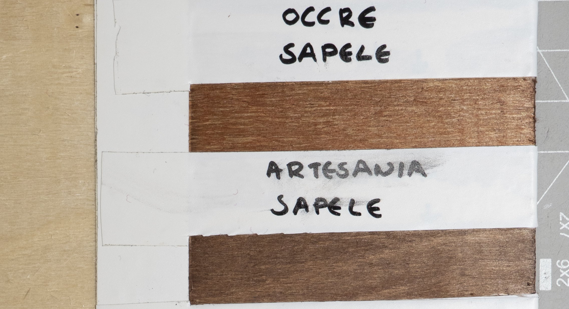 Occre VS Artesania dyes Painting, finishing and weathering products