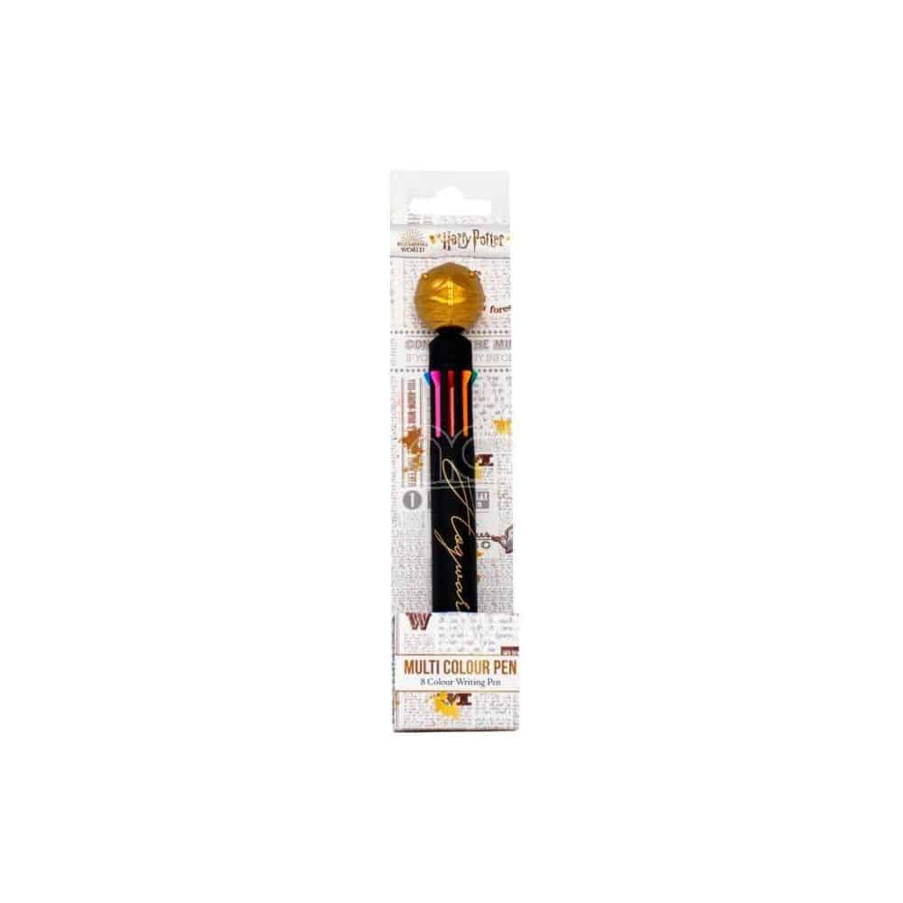 Harry Potter Multi Coloured Pen Golden Snitch The Model Shop