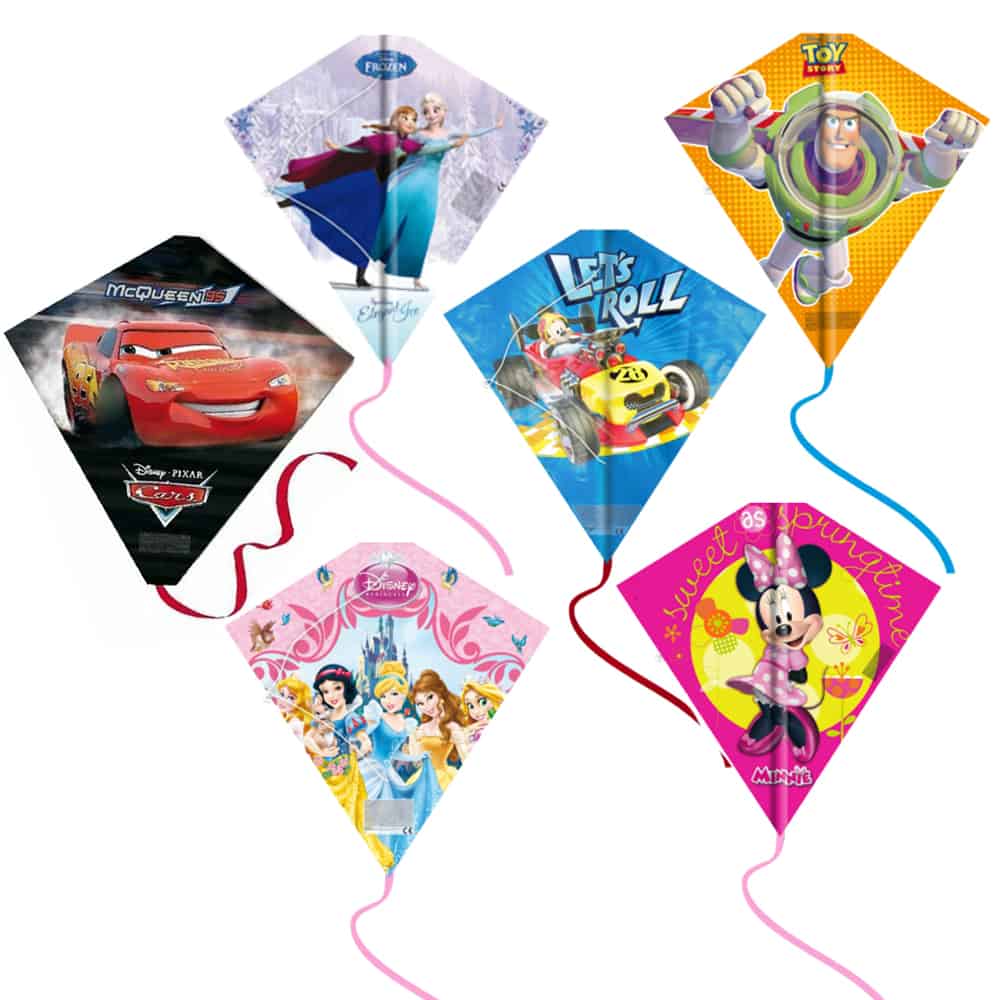 Disney Kites Cars Frozen Mickey Minnie Princess Toy Story