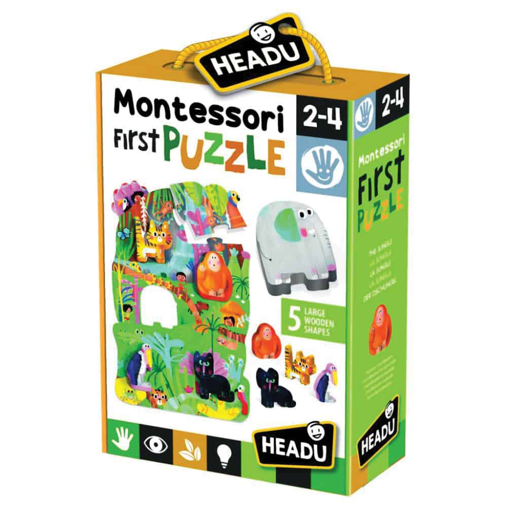 Headu Montessori First Puzzle the Jungle The Model Shop