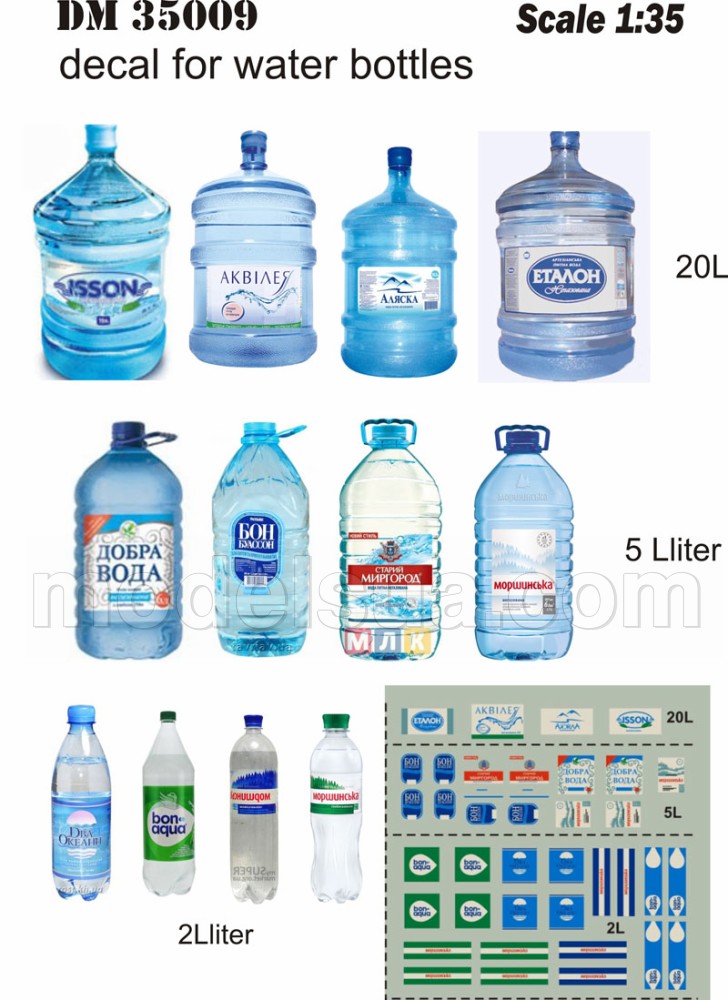 modelsUA > GENERAL PURPOSE ACCESSORIES > labels for water bottles (20l