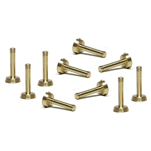 SICH125 Metric Screw 2.2 x 9mm Brass Large Head (Suspension Screws