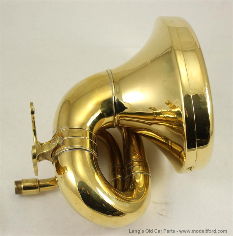 Model T Brass Bulb Horn, Triple Twist, Driver's Side, 64321L