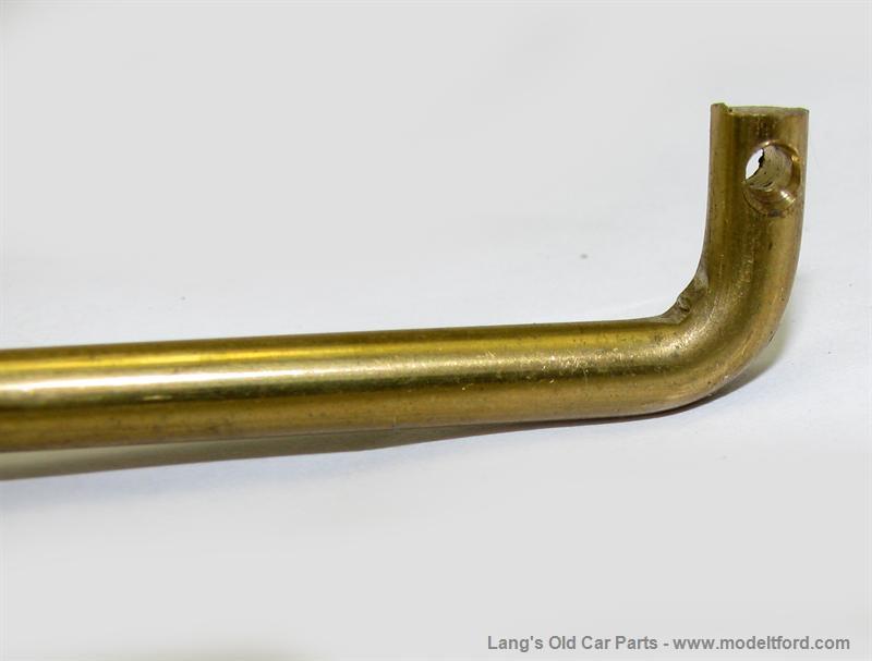 Model T Hand brake lever pull rod, brass, 3460