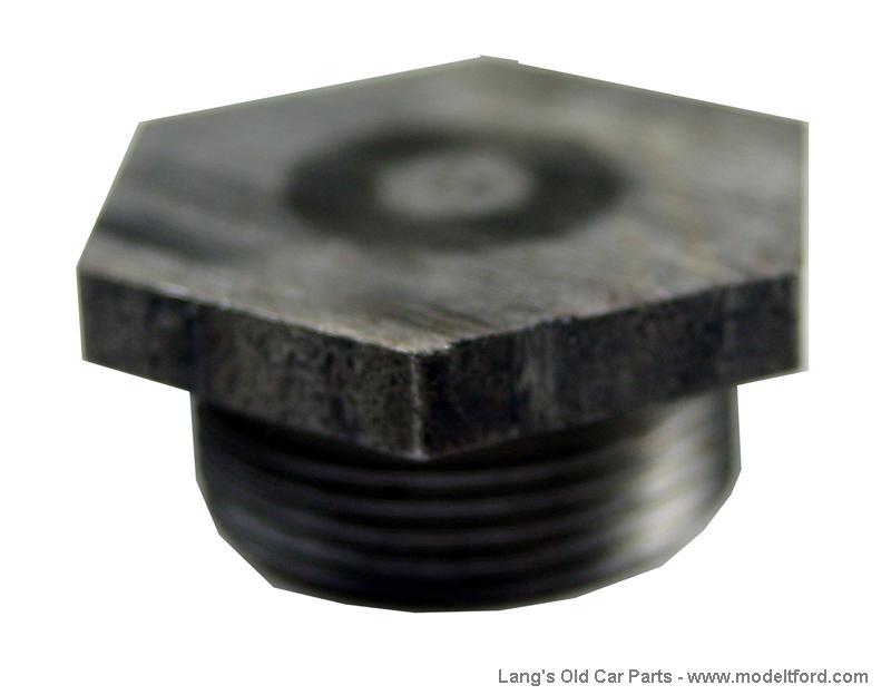 Model T Oil drain plug, original style hex head, 3080
