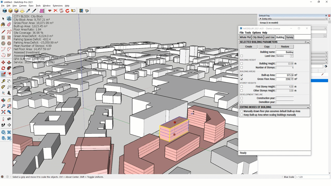 How to convert 2D AutoCad floor plans to 3D models in SketchUp