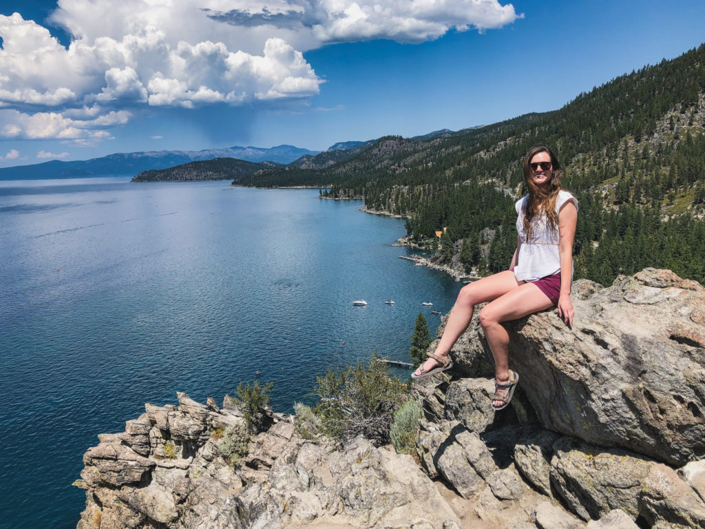 Lake Tahoe Easy Hike to Spectacular Views Cave Rock Hike