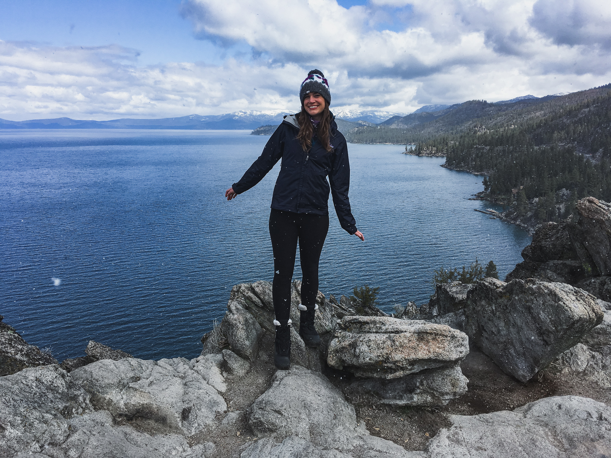 Lake Tahoe Easy Hike to Spectacular Views Cave Rock Hike