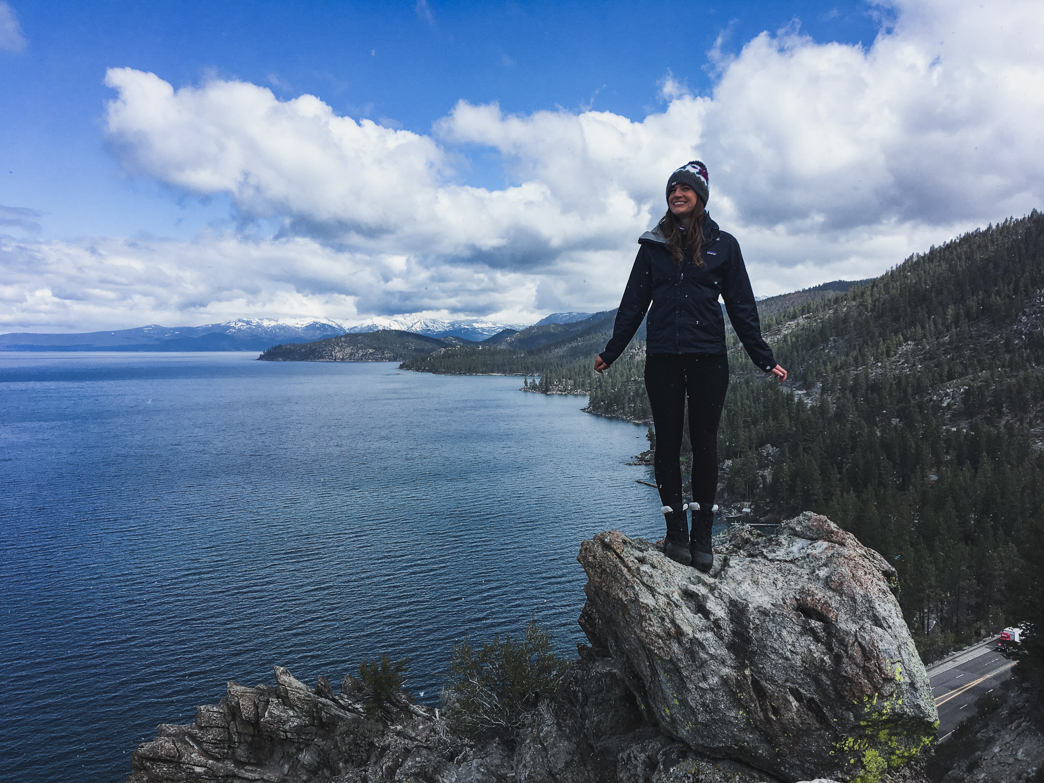Lake Tahoe Easy Hike to Spectacular Views Cave Rock Hike