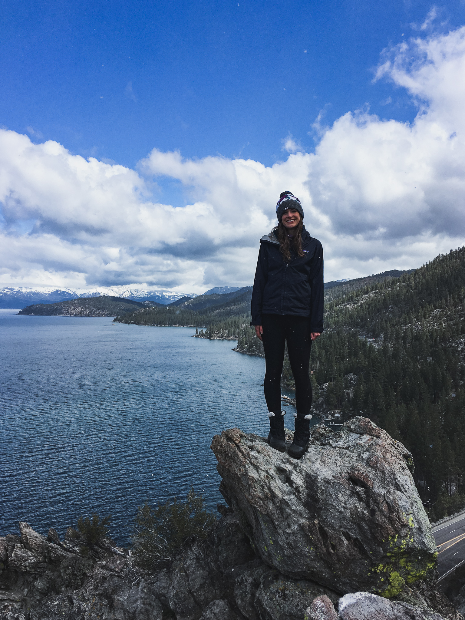 Lake Tahoe Easy Hike to Spectacular Views Cave Rock Hike