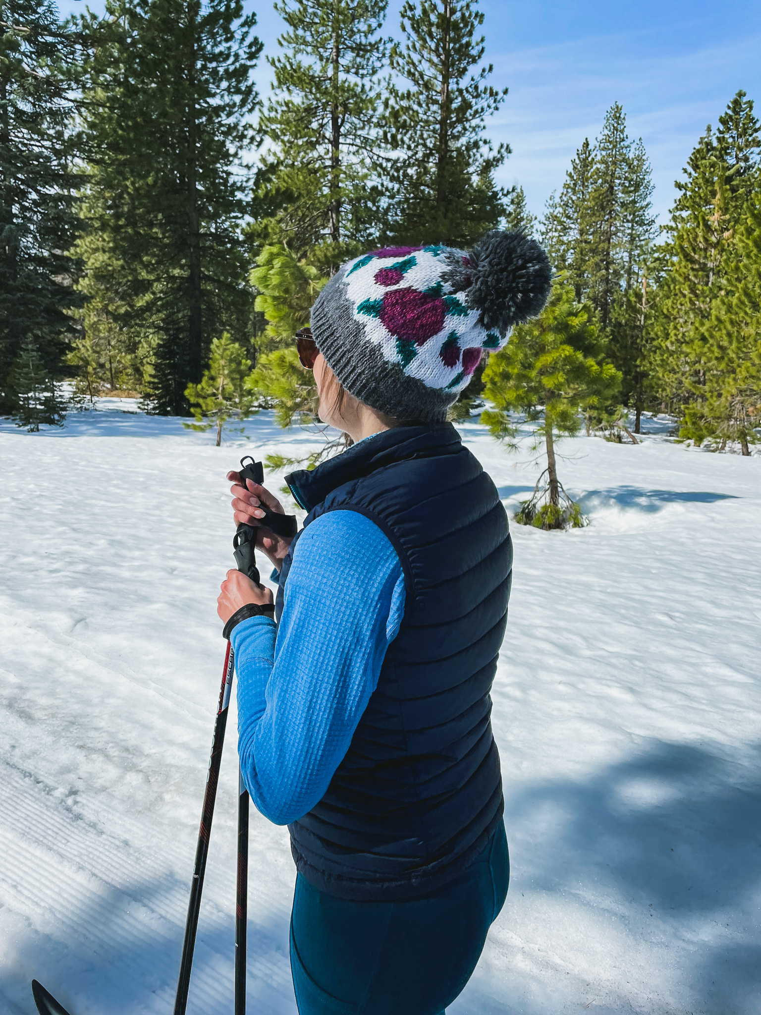 California CrossCountry Skiing at the Shasta Nordic Center