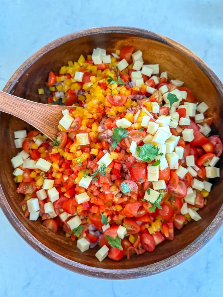 Refreshing Mexican Dense Bean Salad {Meal Prep} Moderately Messy RD