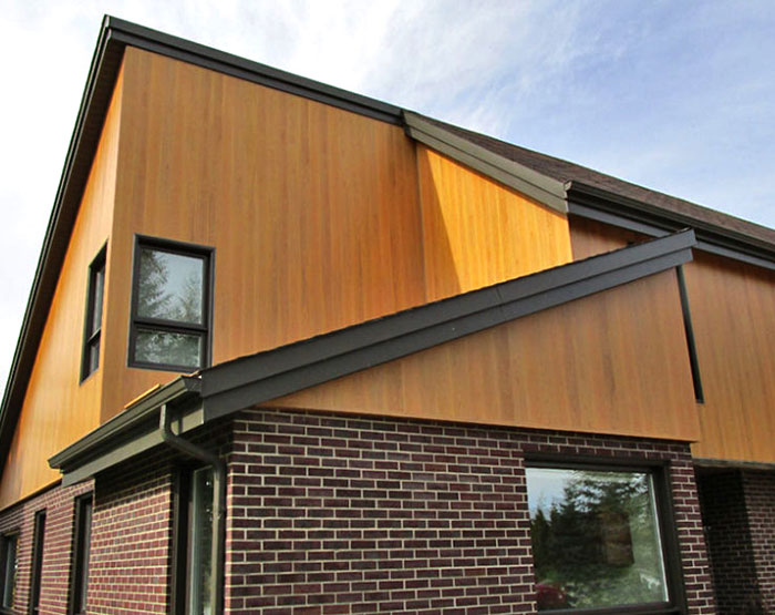 Dizal Wood Aluminum Siding Modern Materials