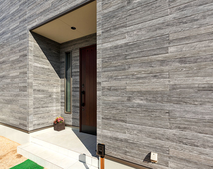 Decorative Faux Wood Façades Modern Materials