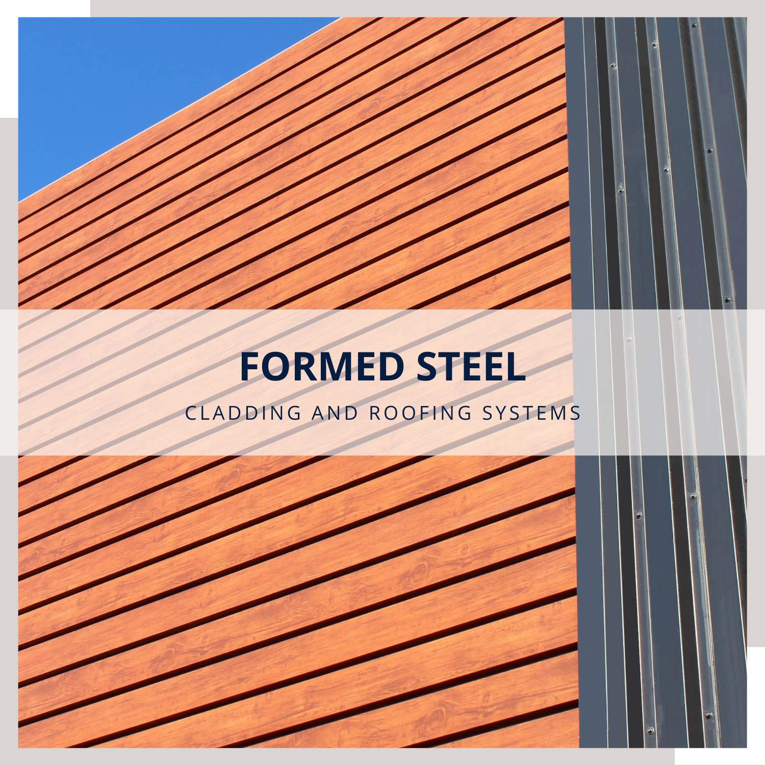 Formed Steel Cladding Systems Modern Materials