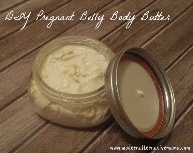DIY Pregnant Belly Body Butter