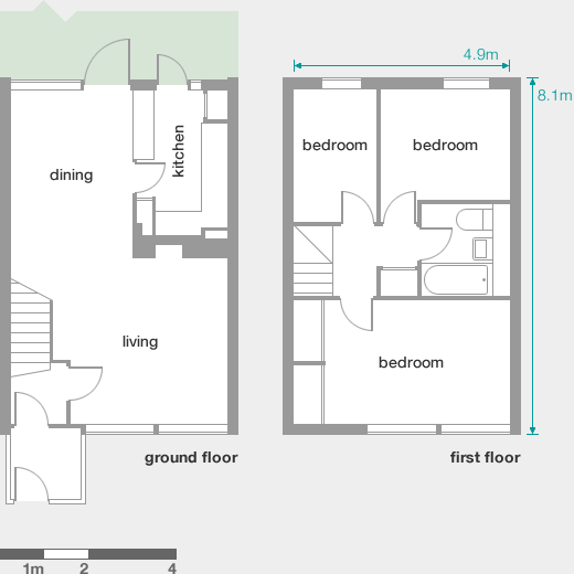 Span Blackheath floor plans modern architecture london