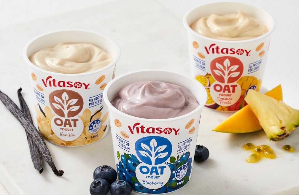 Vitasoy launches new range of delicious fortified Oat Yogurts