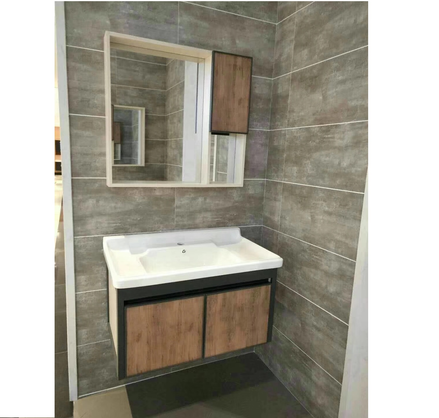 70cm bathroom vanity with medicine waterproof