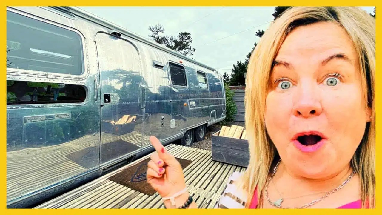 Airstream Hotel Glamping Modern Campground