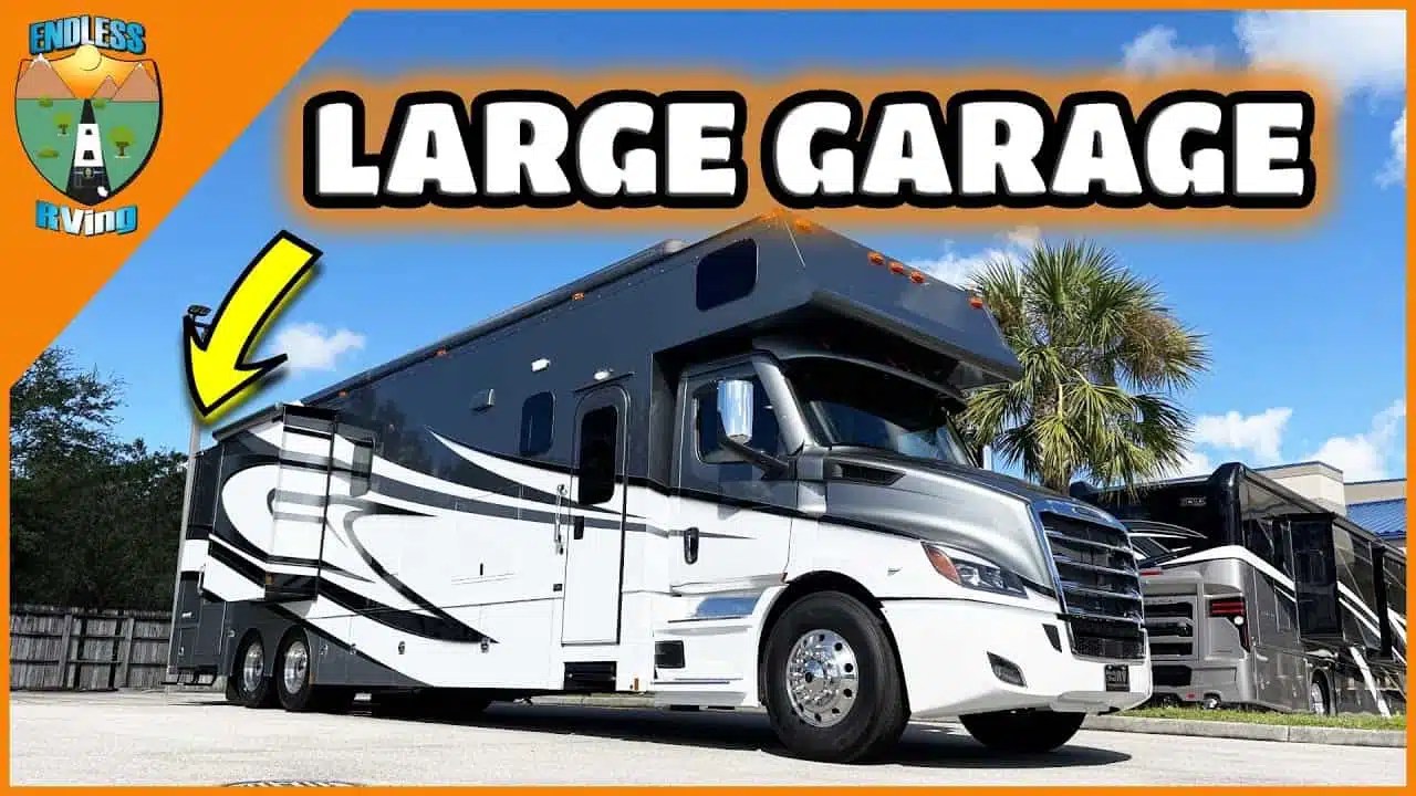 2022 Renegade Classic Amazing Super C Toy Hauler Modern Campground