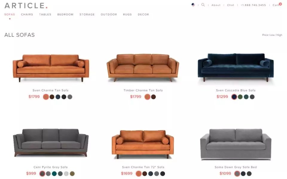 Article Sofa Review 296 Different Couch Options