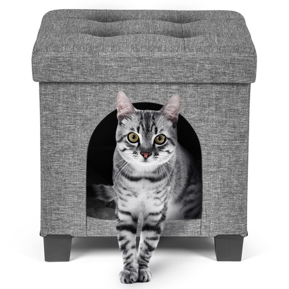 Pawristocrat Pet House Ottoman Modern Cat