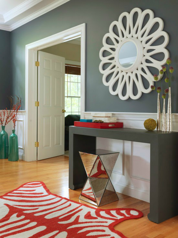 Glamorous Console Tables to Match your Wall Mirrors