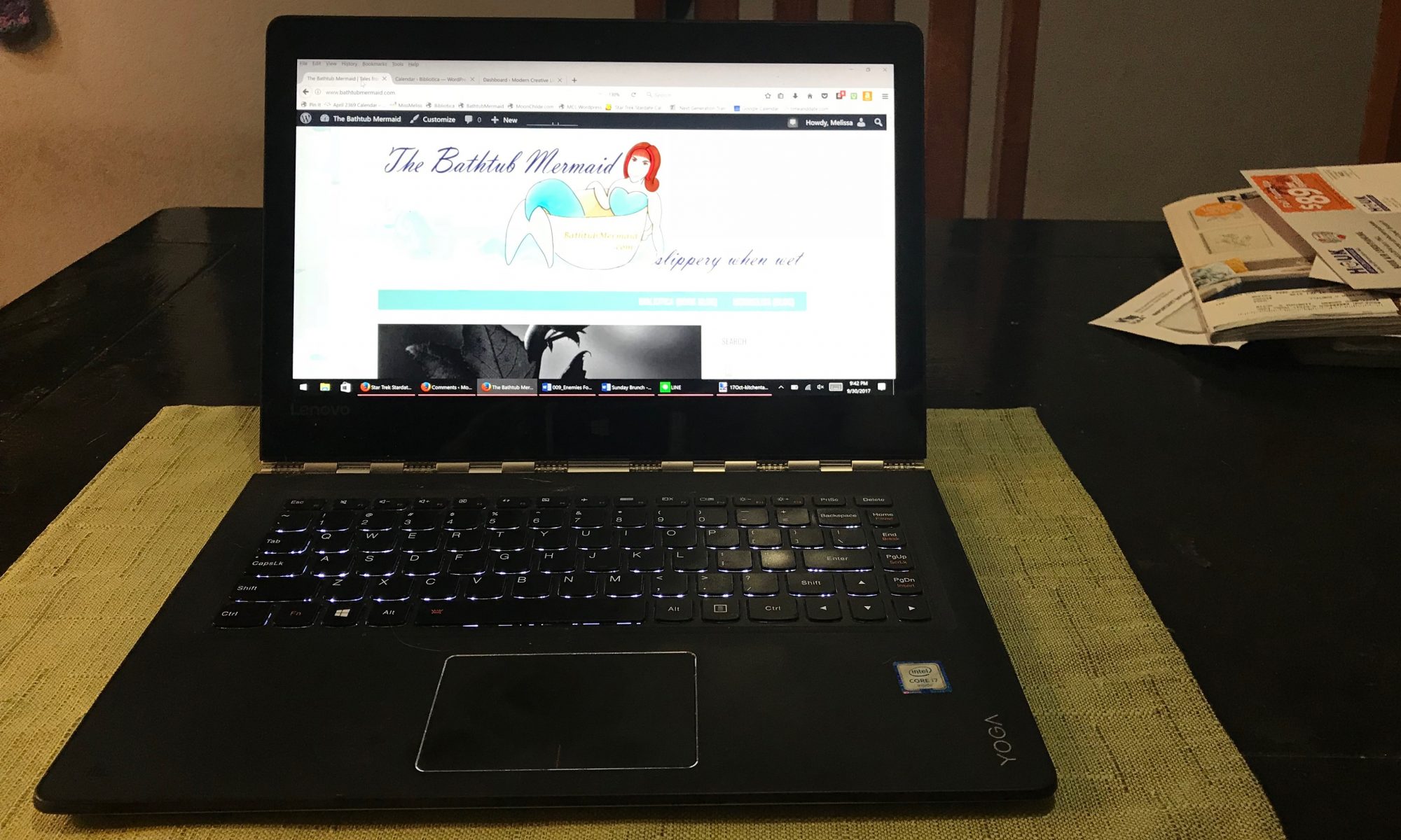 Sunday Brunch Kitchen Table Writing Modern Creative Life