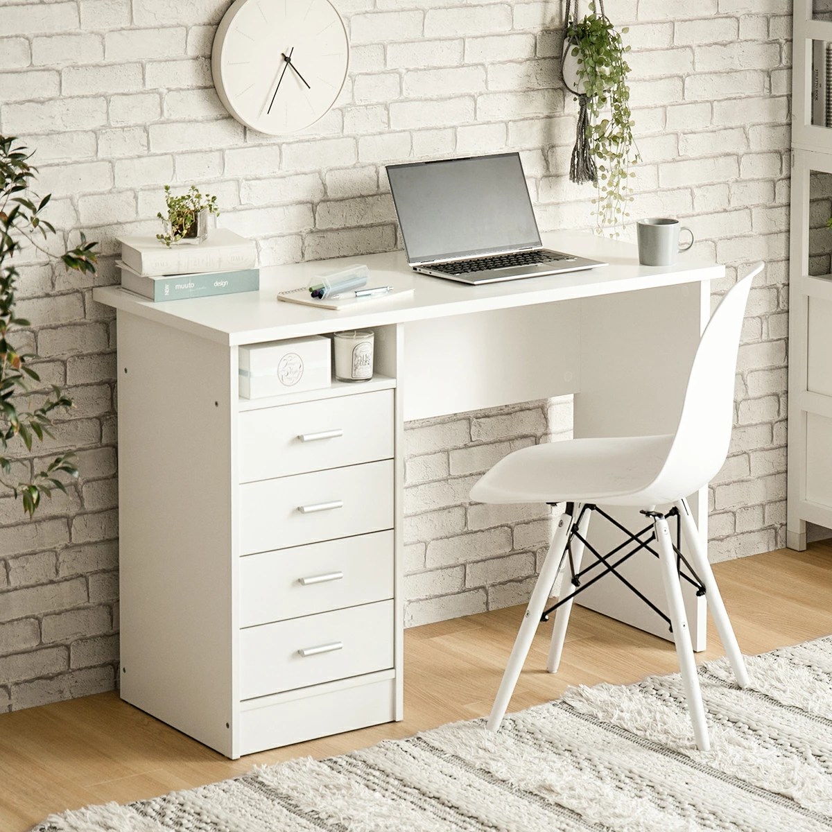 幅110cm デンマークデザインワークデスク｜モダンデコ公式｜インテリア・家具の総合通販