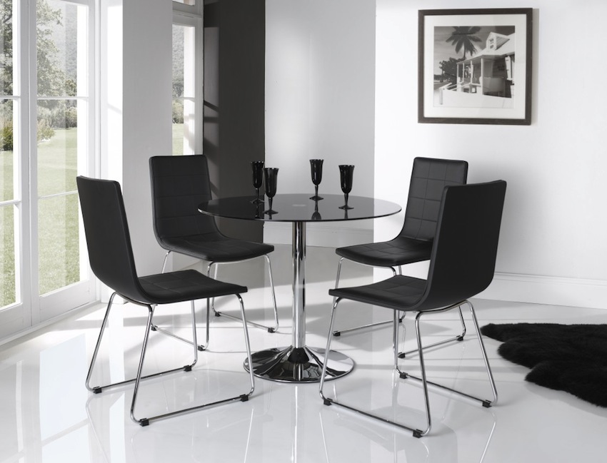Sleek Round Glass Dining Tables That Make A Stylish Impression Modern Dining Tables