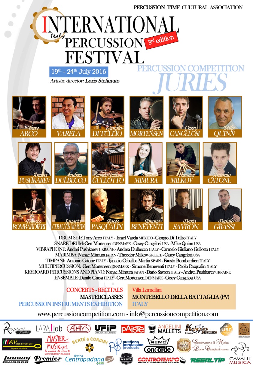 News International Percussion Festival Announced