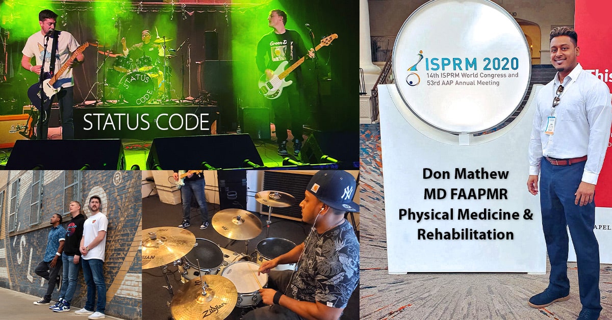 The Repercussions of Percussion Don Mathew, MD FAAPMR 3/7/21