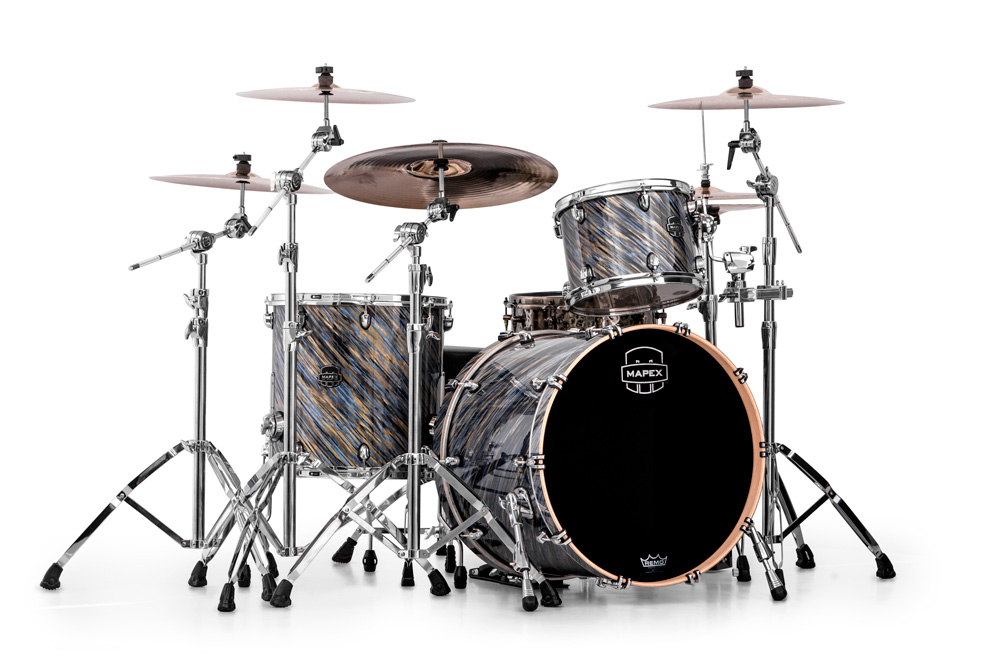 Showroom Mapex Including SONIClear Bearing Edge on Saturn V Series Drums
