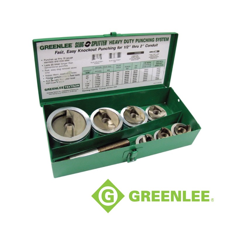 HYDRAULIC KNOCKOUT PUNCH SET Modern Electrical Supplies Ltd