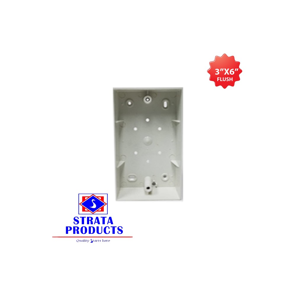FLUSH 3"X6" Modern Electrical Supplies Ltd