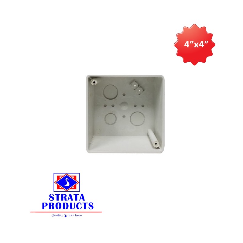 4x4 PVC BOX Modern Electrical Supplies Ltd