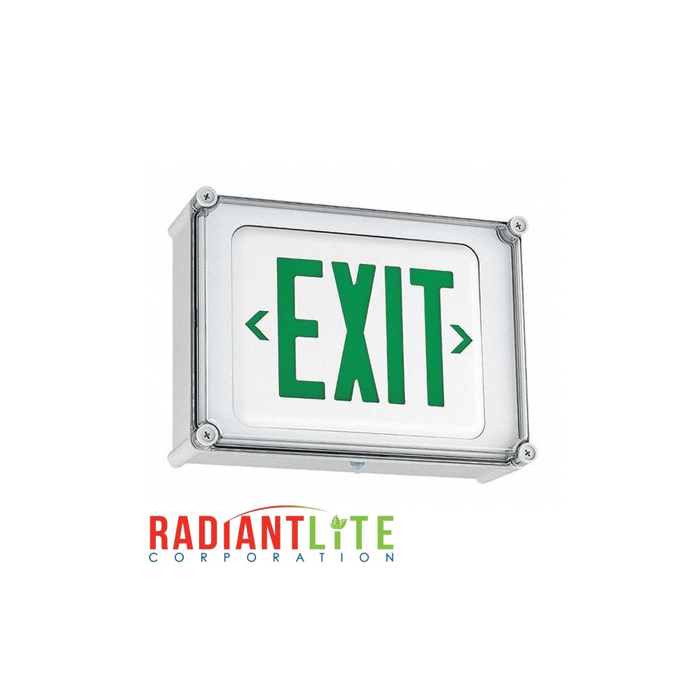 WET LOCATION NEMA 4X LED EXIT SIGN Modern Electrical Supplies Ltd