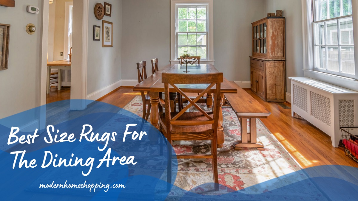 How to Choose the Right Rug Size for Dining Area