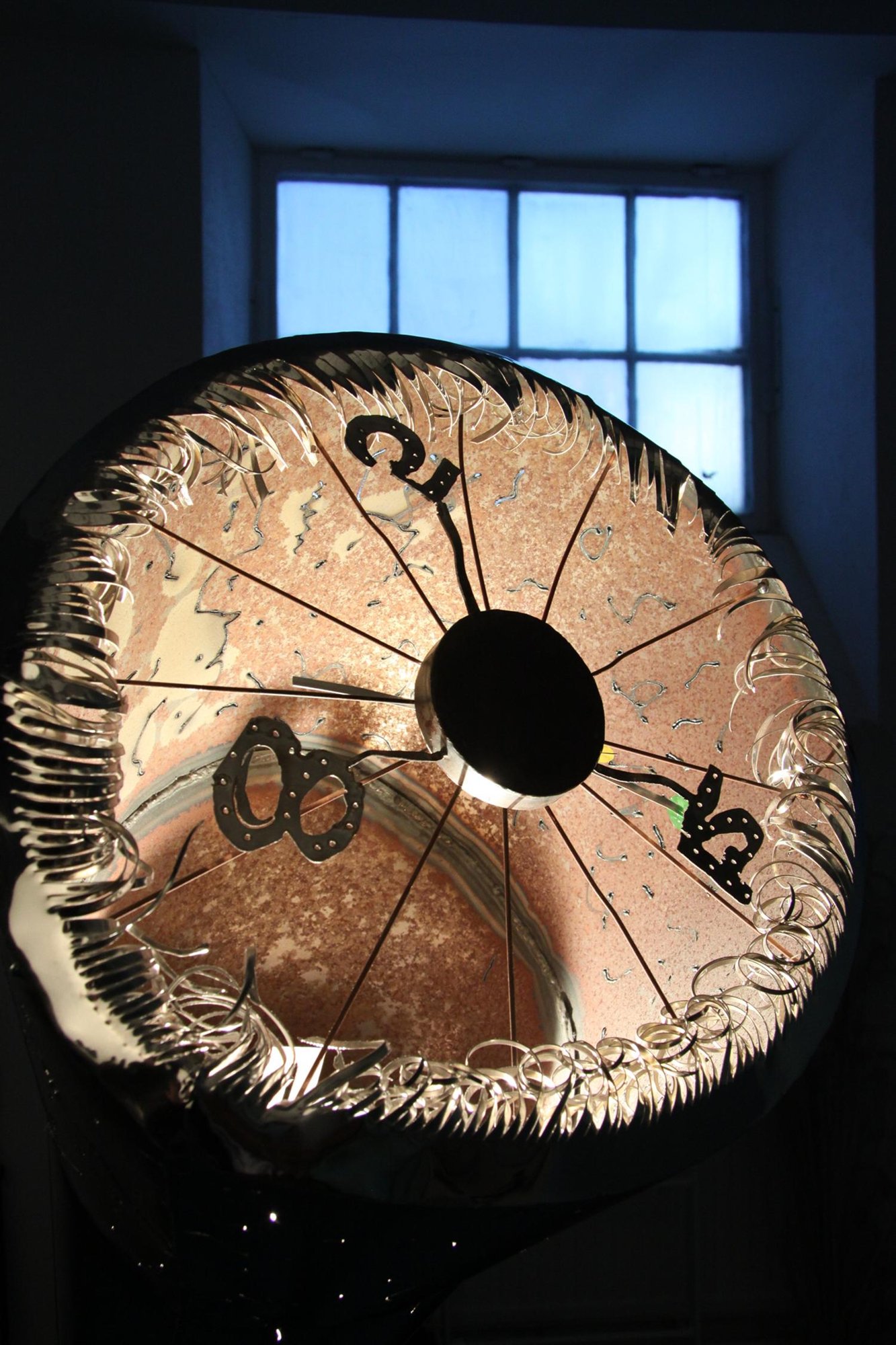 Clock/Sculpture, Shadow of Time. Designed by Ron Arad for One Off