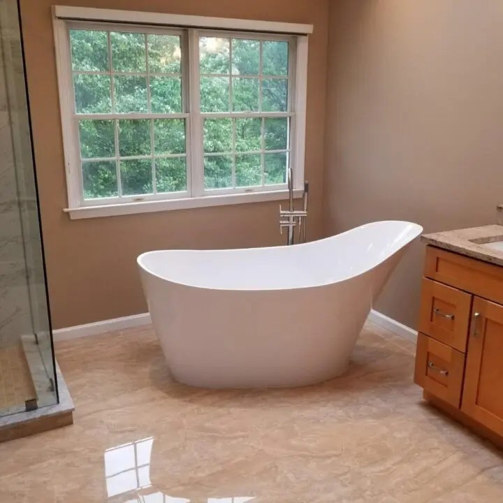 Bathroom Remodel in Alexandria, VA Modern Kitchen & Home Remodeling