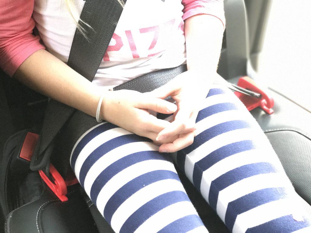 mifold GrabandGo Booster Seat Review and Giveaway Modern Mama