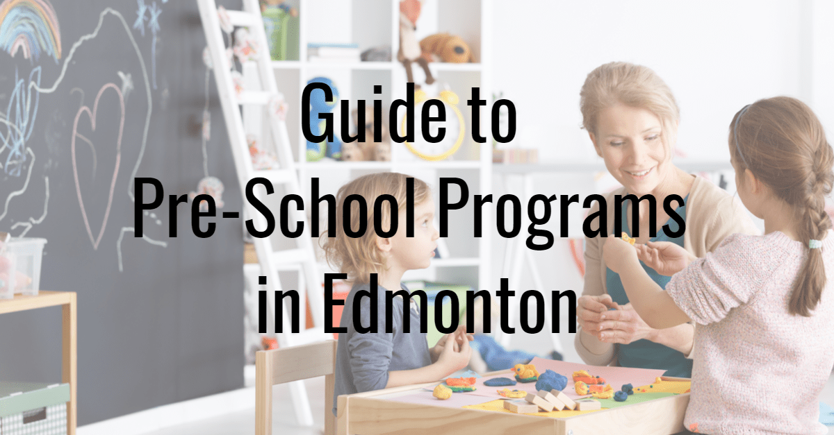 Guide to Preschools in Edmonton Modern Mama