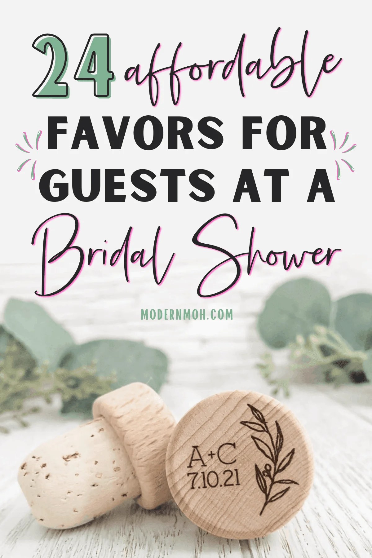 24 Bridal Shower Favors for Every Budget Modern MOH