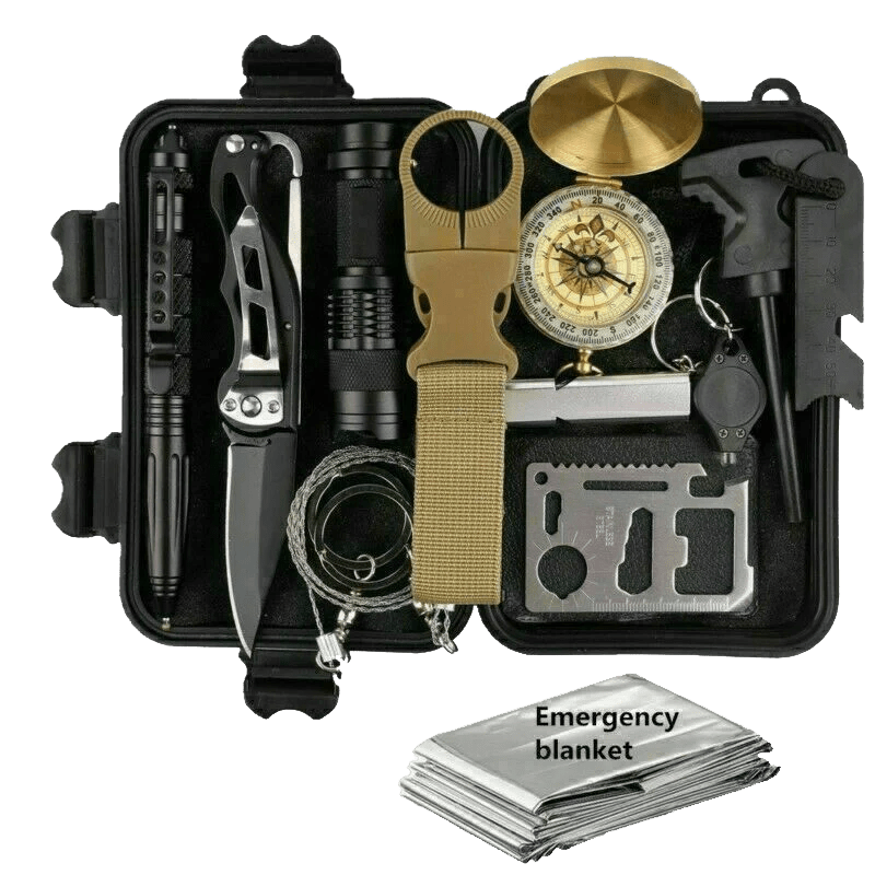 13 in 1 Outdoor Survival Kit Modern Needs Survival