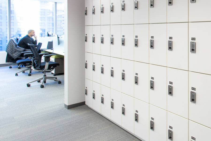 DayUse and TemporaryUse Lockers Modern Office Systems