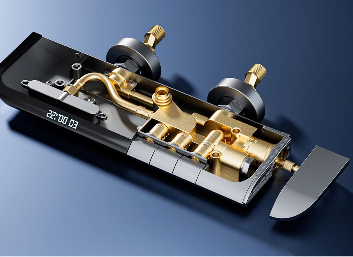 MHDSH006 (Luxury Shower) Moderno Home Depot