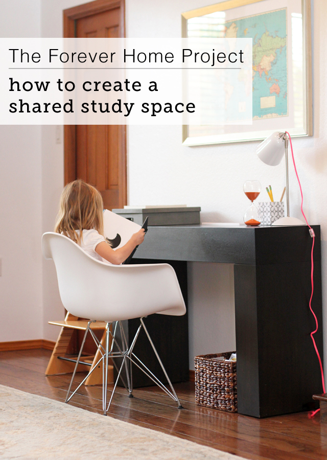 The Forever Home Project Creating a Shared Study Space Modern
