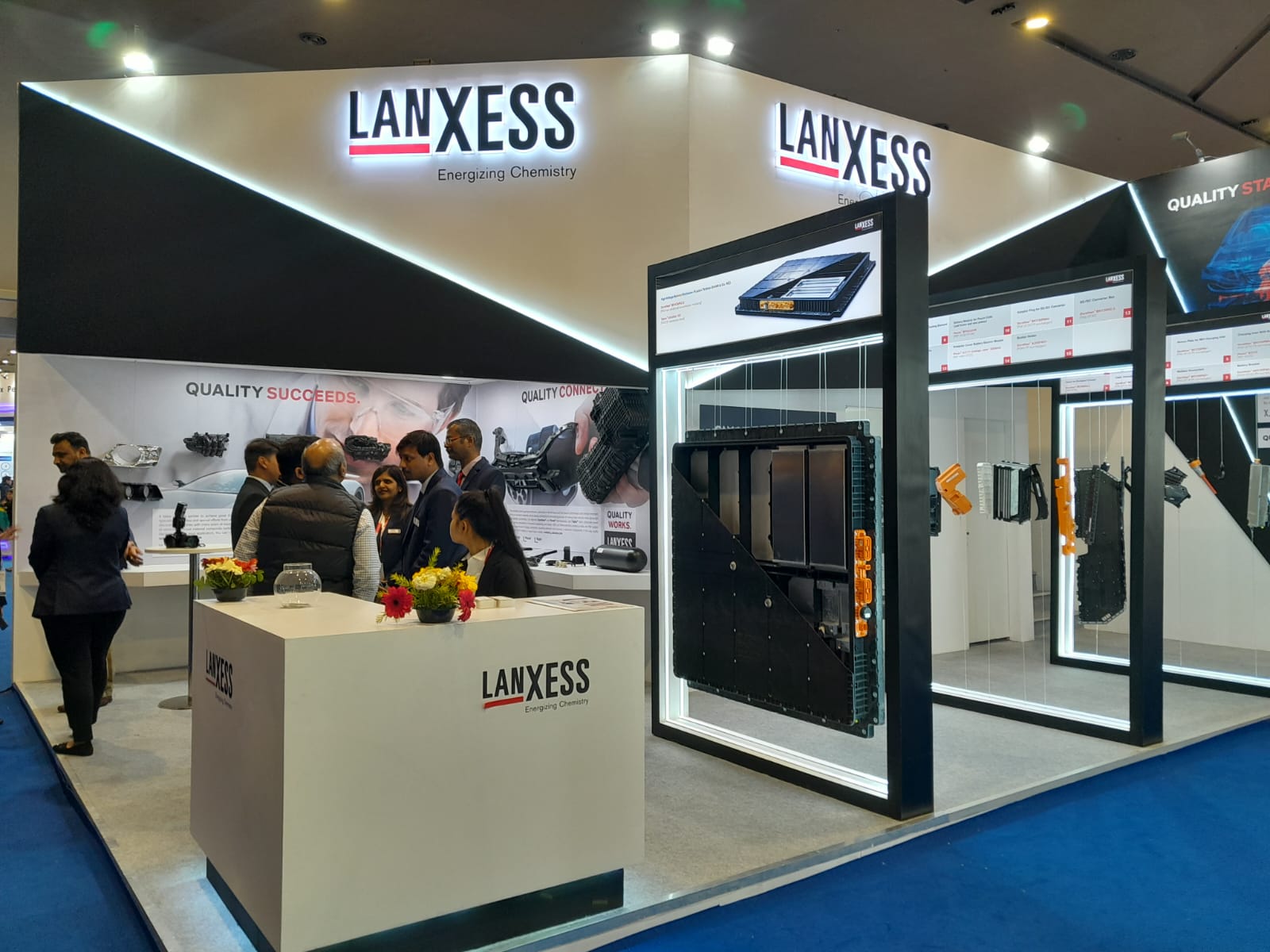 LANXESS Performance Materials Showcased Impressive Range of High