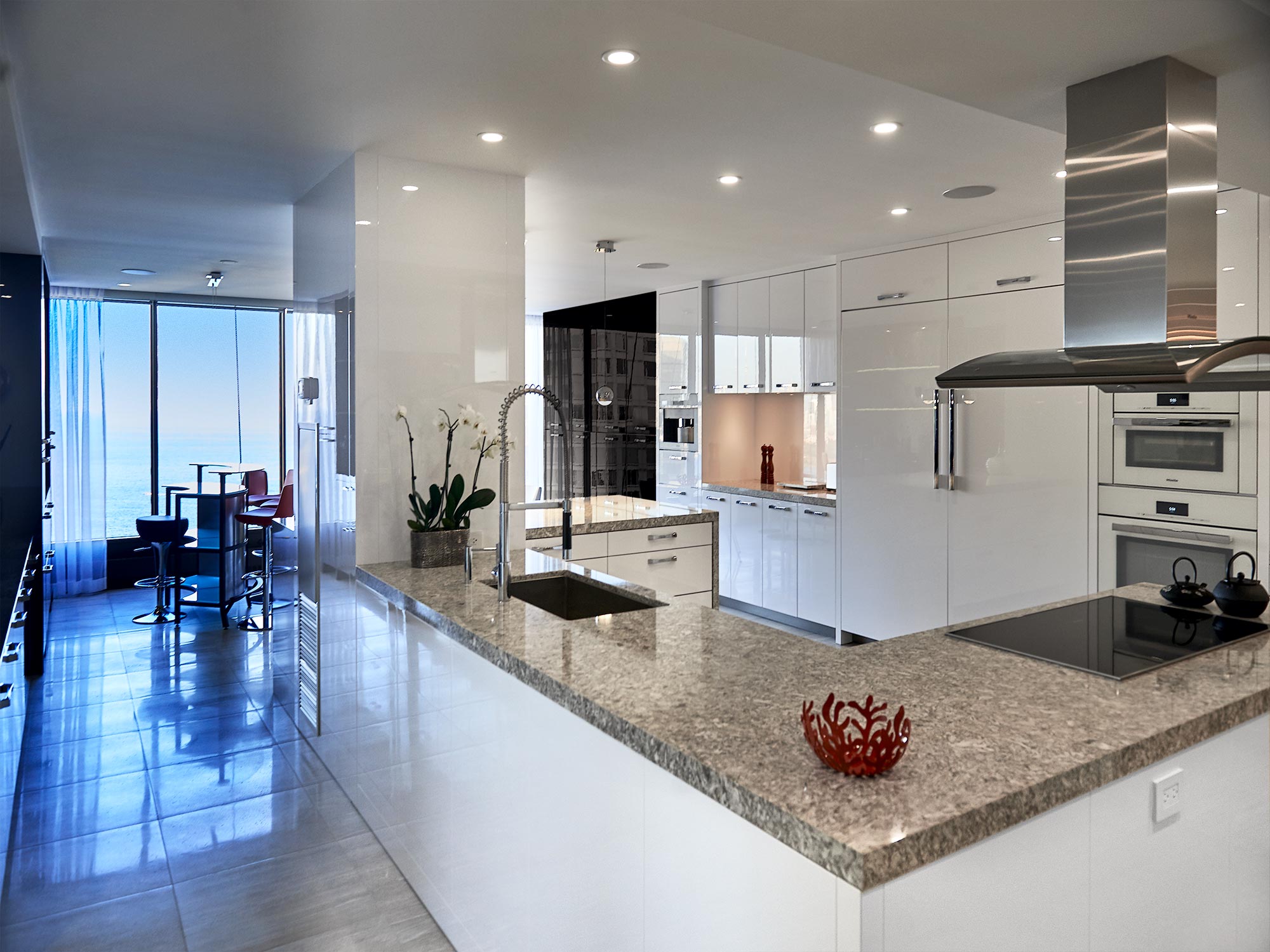 Modern Kitchen for a 3250 Square Feet Condo in Etobicoke